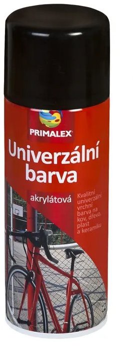 Primalex Univerzálna farba RAL 9005 čierna LESK 400 ml