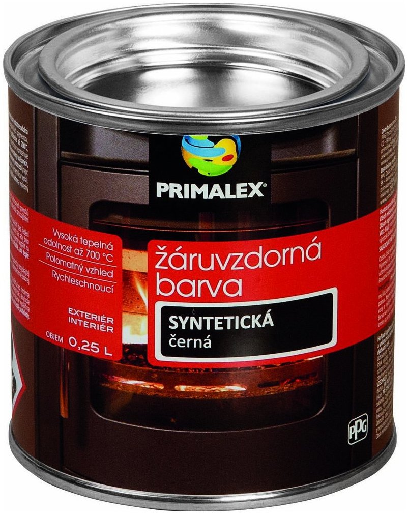Primalex Žáruvzdorná barva černá 0,25 l