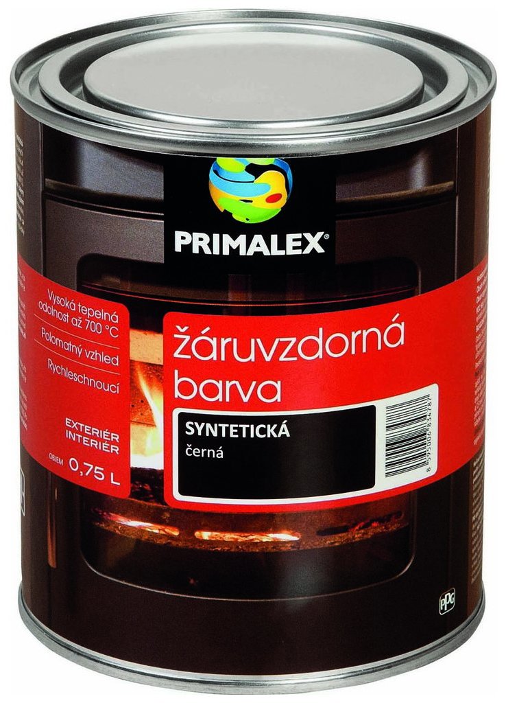 Primalex Žáruvzdorná barva černá 0,75 l
