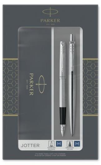 PARKER Jotter Stainless Steel CT Duo Set