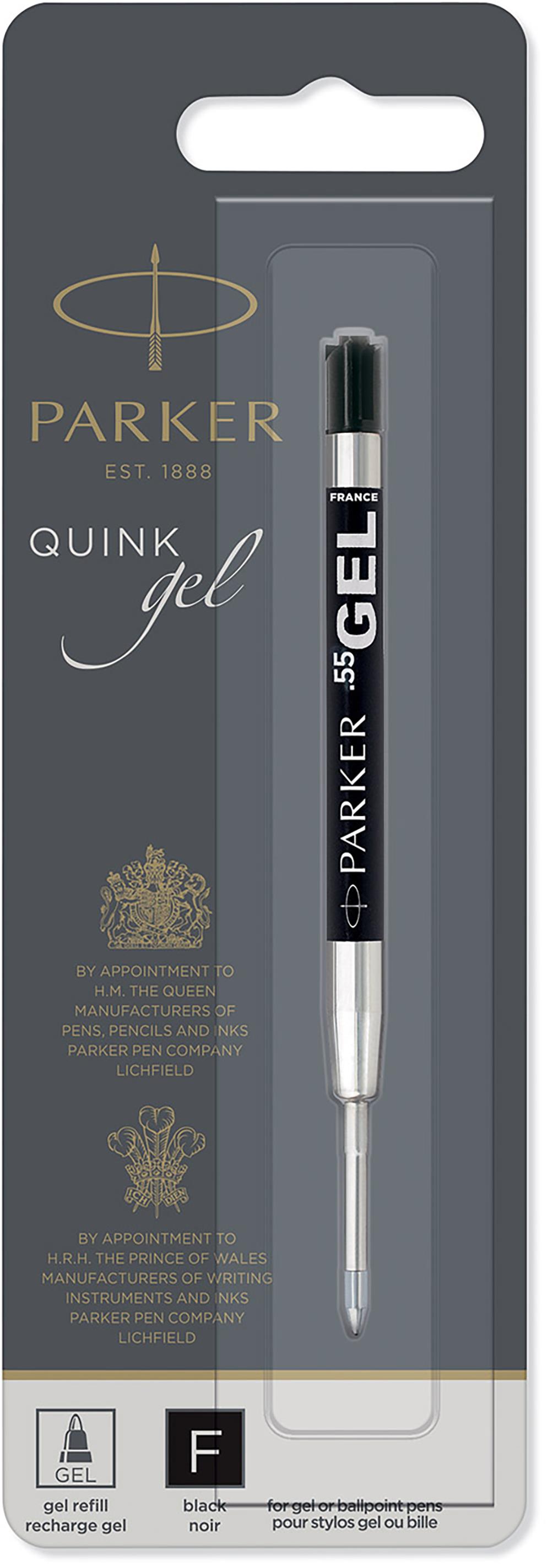 PARKER QuinkGel F, gélová, čierna