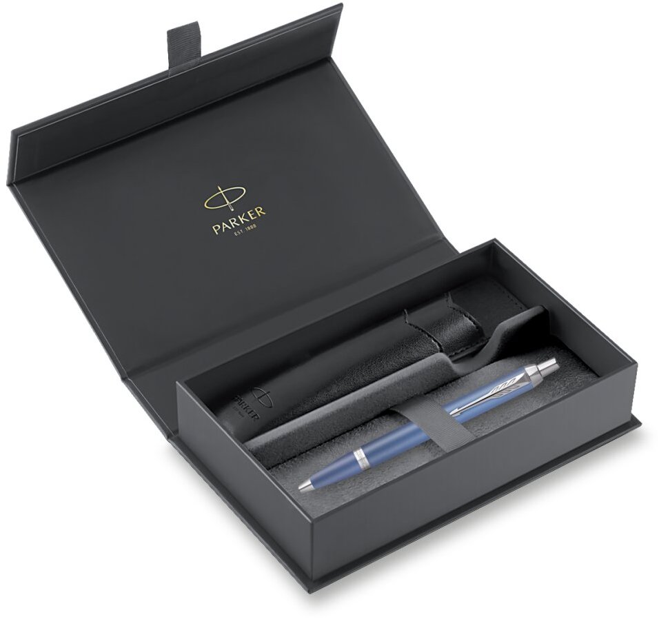 PARKER IM Writing Rituals Blue CT KP s puzdrom