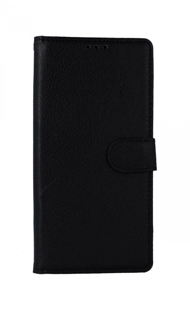 TopQ Xiaomi Redmi Note 9 knižkový čierny s prackou 50679