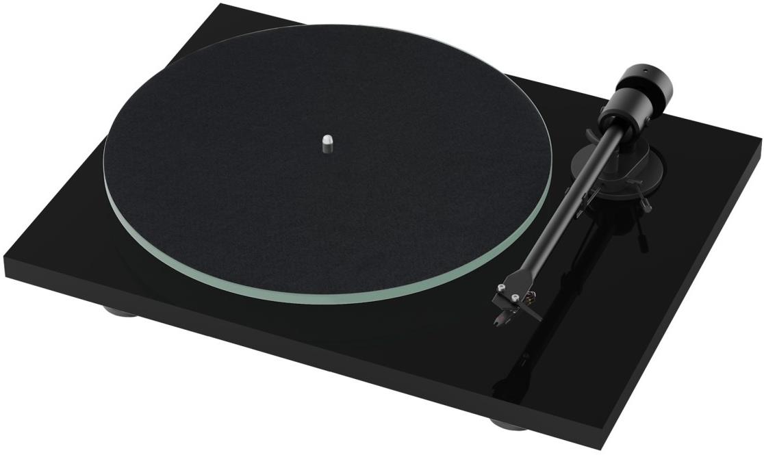 Pro-Ject T1 EVO PHONO + OM10 – piano čierny