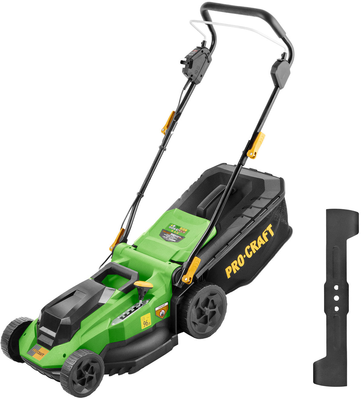PROCRAFT Aku sekačka PLM21bb 38 cm (bez AKU)