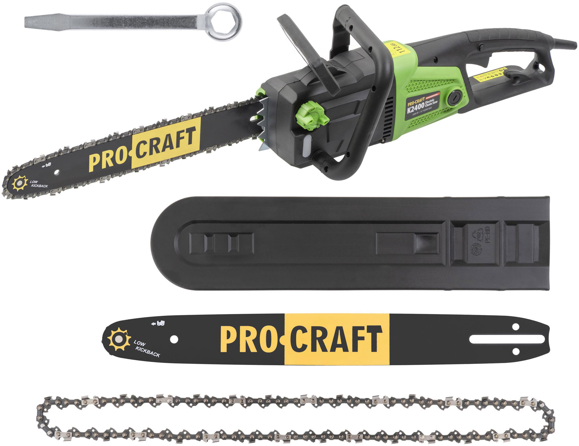 PROCRAFT Elektrická řetězová pila K2400