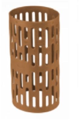 BRADAS Ochrana kmeňa stromu, 20 × 33 cm, 3 ks, farba hnedá