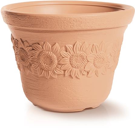 Prosperplast kvetináč SUNNY DBSU46, tehlový, priemer 460 mm