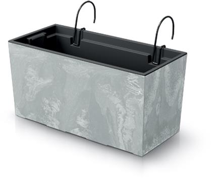 Prosperplast truhlík URBI CASE BETON EFFECT DUC600EW betón