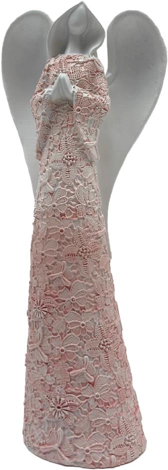 Prodex Anjel ružovo-biely 23 cm