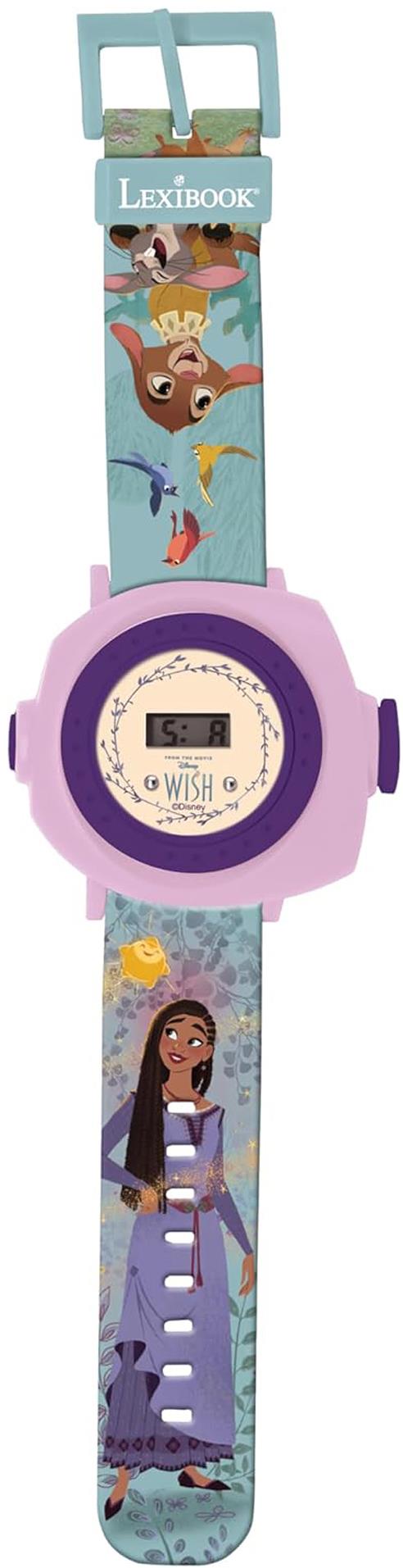 Lexibook Digitálne premietacie hodinky Disney Prianie