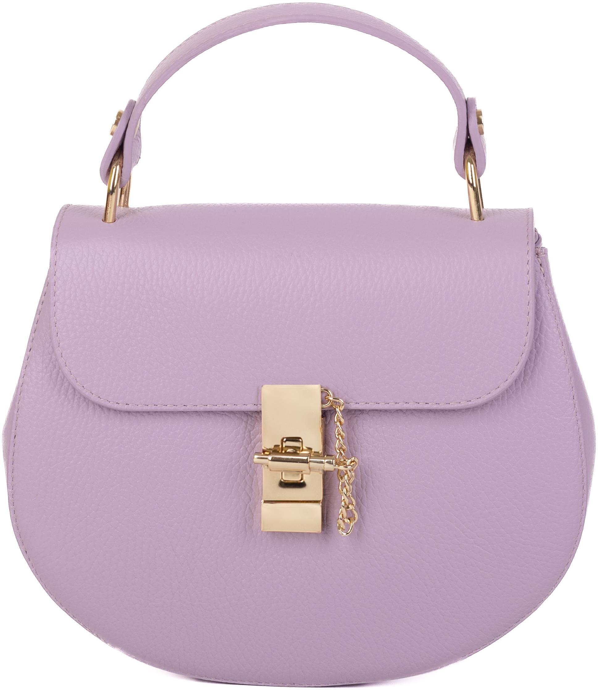 SEGALI Kožená kabelka Lisa lilla