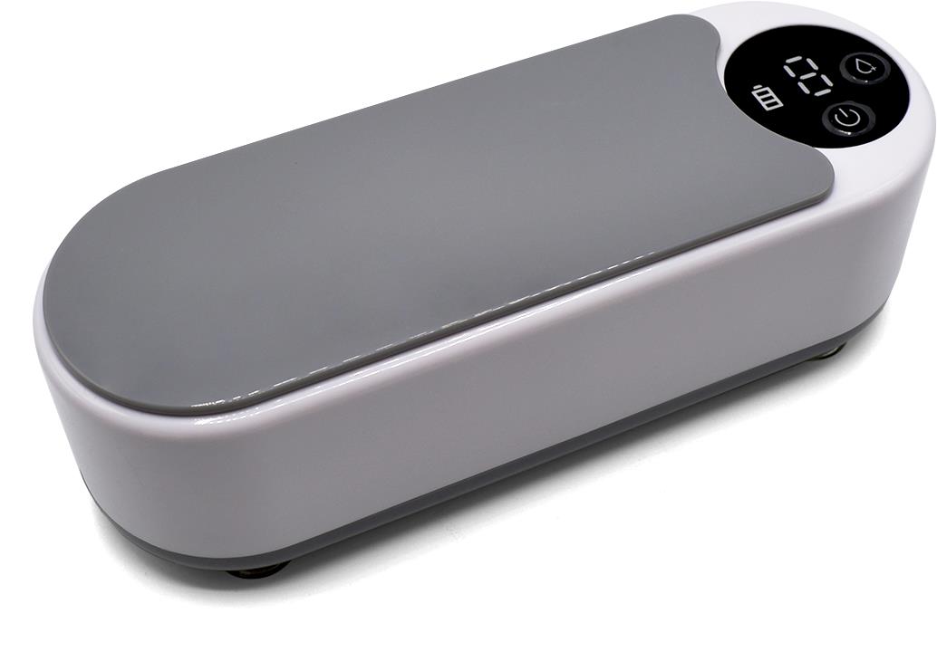 Empt Prenosná ultrazvuková čistička 450 ml, čistič šperkov, okuliarov a štetcov na make-up