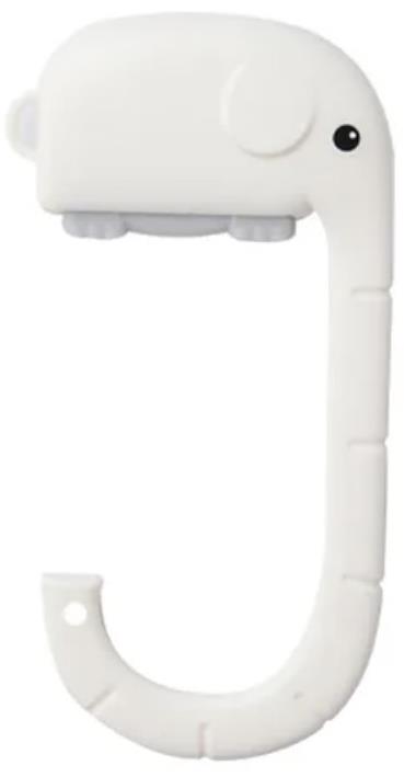 Gaira Háčik na kabelku Slon 70816 biely