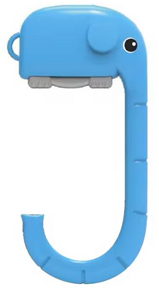 GAIRA Háčik na kabelku Slon 70816 modrý