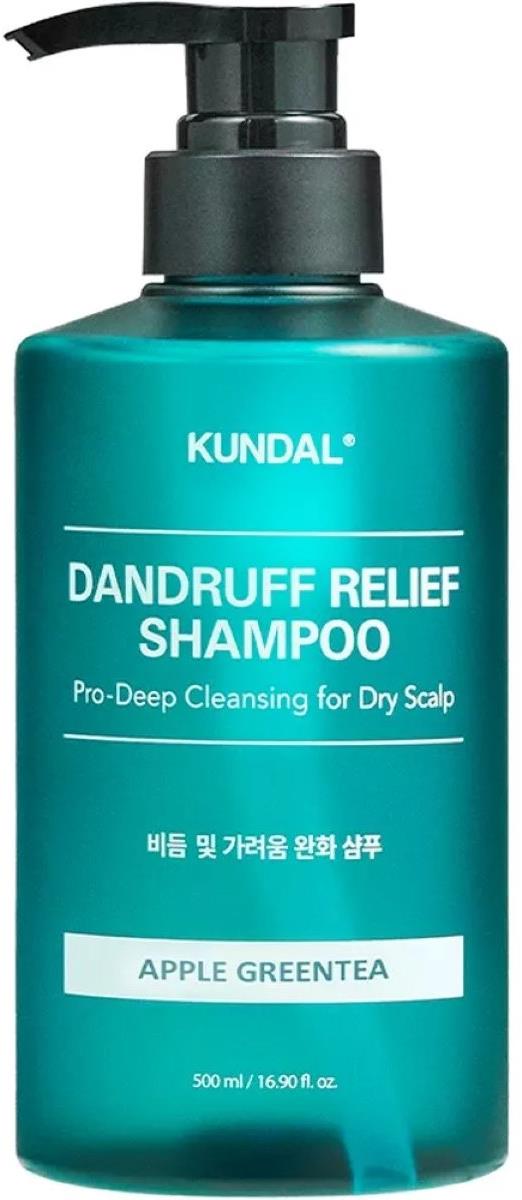 Kundal Dandruff Relief Shampoo Apple Green Tea – šampón proti lupinám a svrbeniu 500 ml