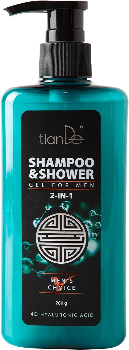 TIANDE Šampon a sprchový gel pro muže 280 g