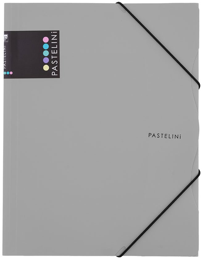 KARTON P+P Pastelini dosky s gumou A4 PP sivé