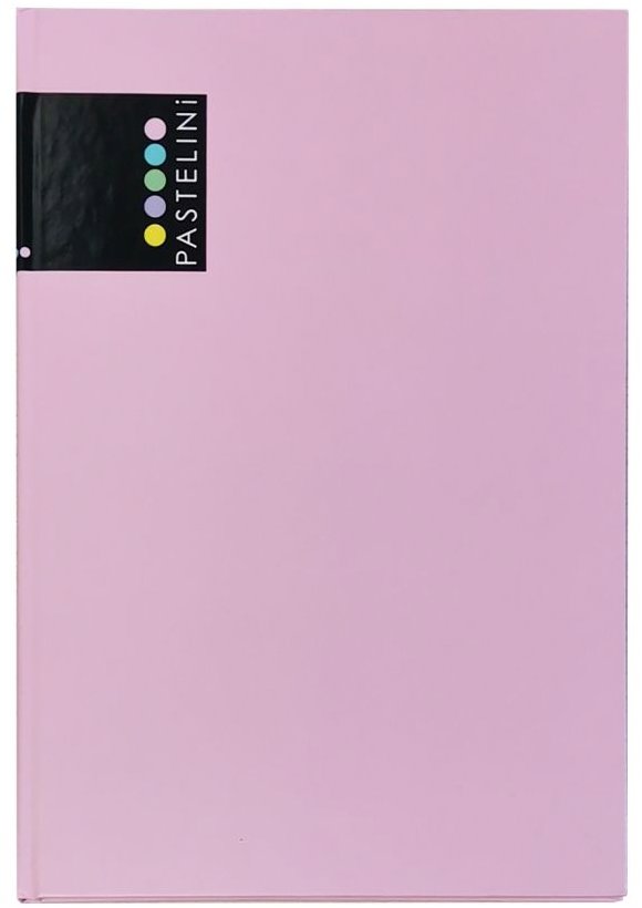 KARTON P+P Pastelini záznamová kniha A4 96 listov, lamino mat, ružová
