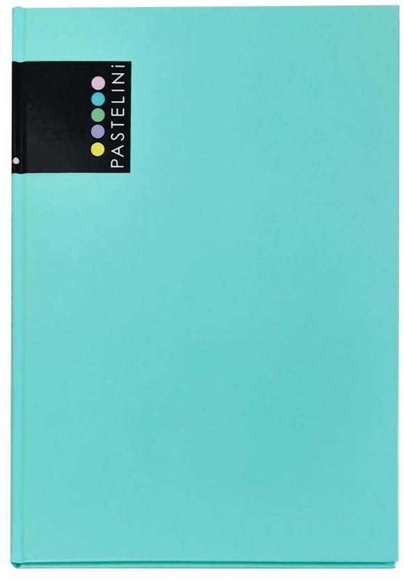 KARTON P+P Pastelini záznamová kniha A4 96 listov, lamino mat, zelená