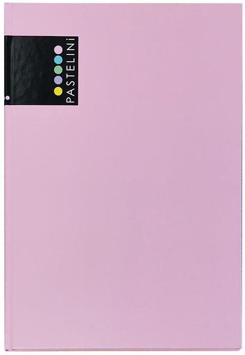 KARTON P+P Pastelini záznamová kniha A5 96 listov, lamino mat, ružová