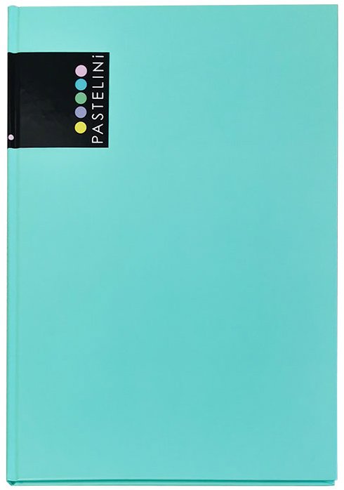KARTON P+P Pastelini záznamová kniha A5 96 listov, lamino mat, zelená