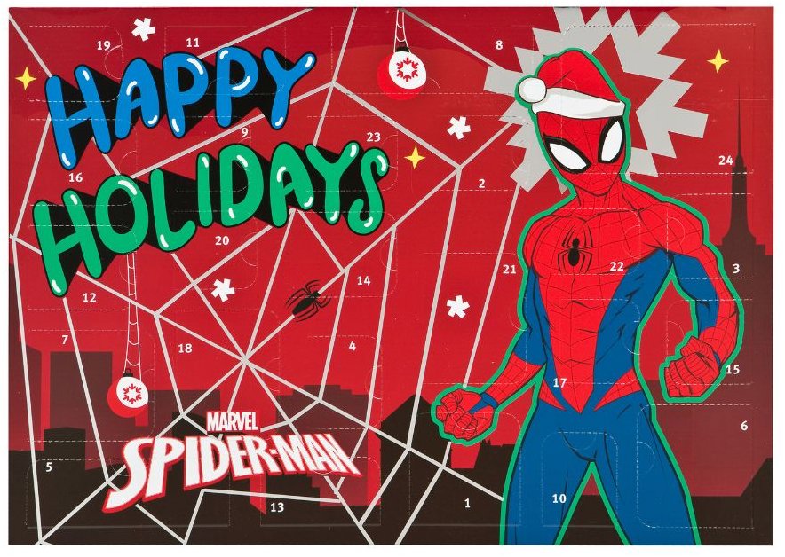 KARTON P+P Kreatívny adventný kalendár Spider-Man