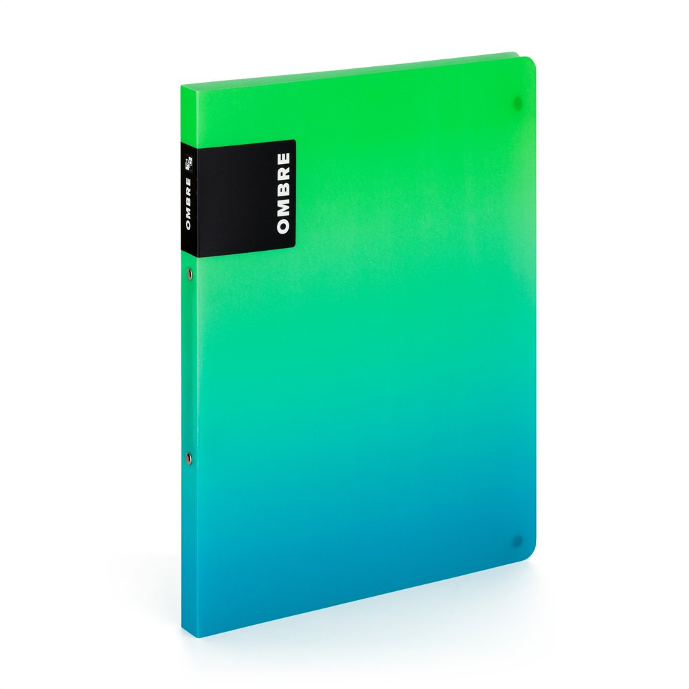 KARTON P+P OMBRE PP A4 2-krúžkové, zelené