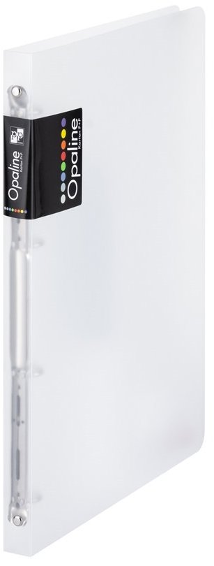 KARTON P+P Opaline PP A5 4-krúžkové, číre