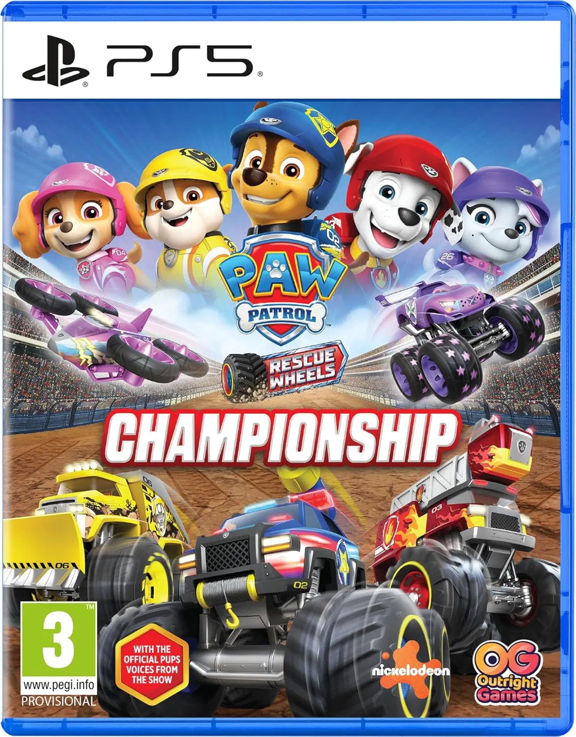 Paw Patrol Rescue Wheels: Championship – PS5