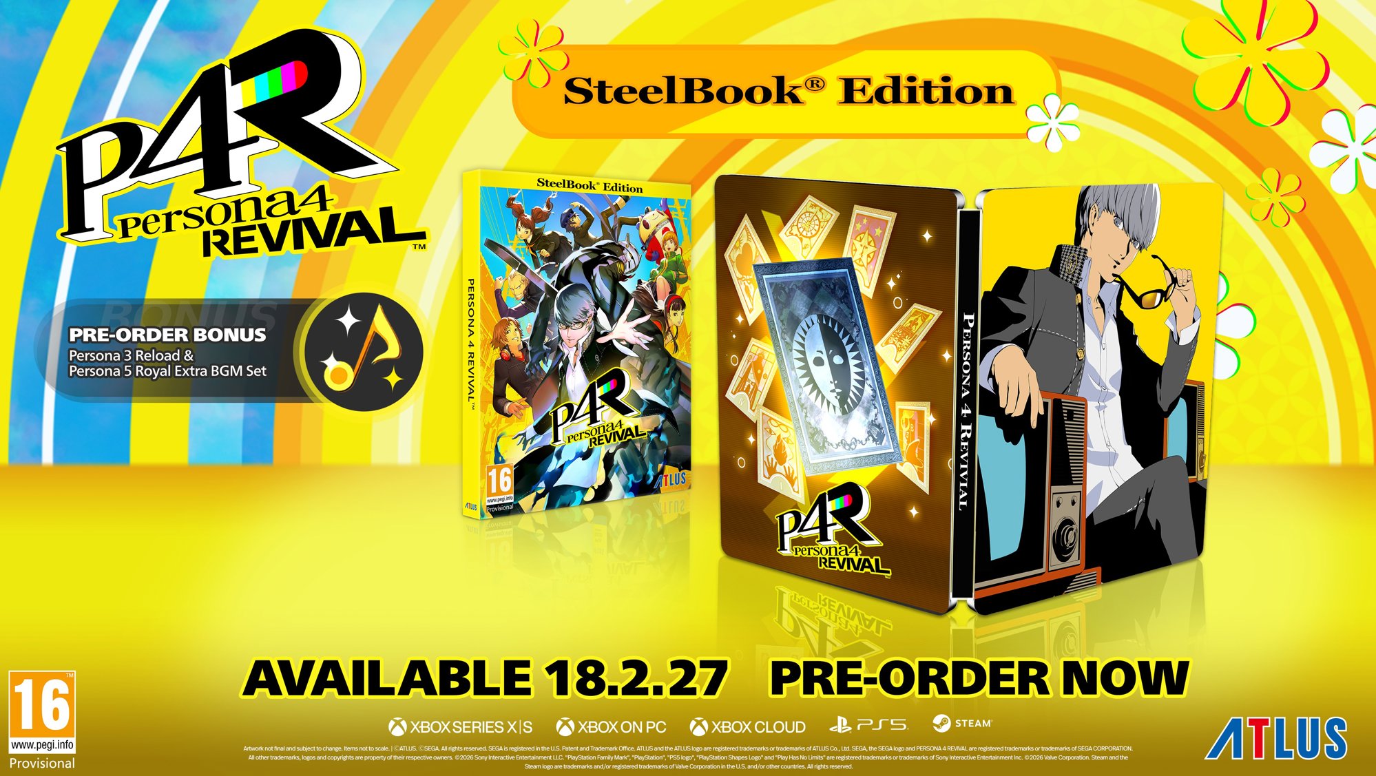 Persona 4 Revival: Steelbook Edition – PS5