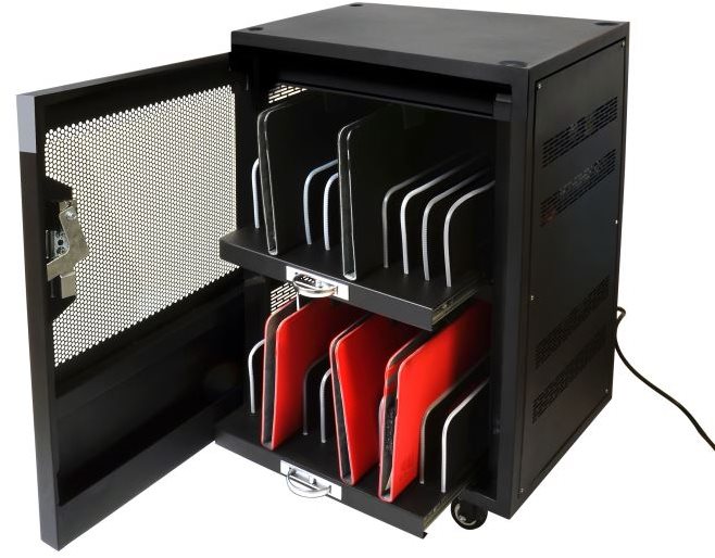 PORT CONNECT CHARGING CABINET 20 UNITS, čierne
