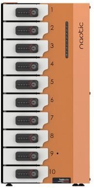 PORT NAOTIC Tabisafe S10, USB-C, nabíjacia skrinka pre 10 smartfónov do 7