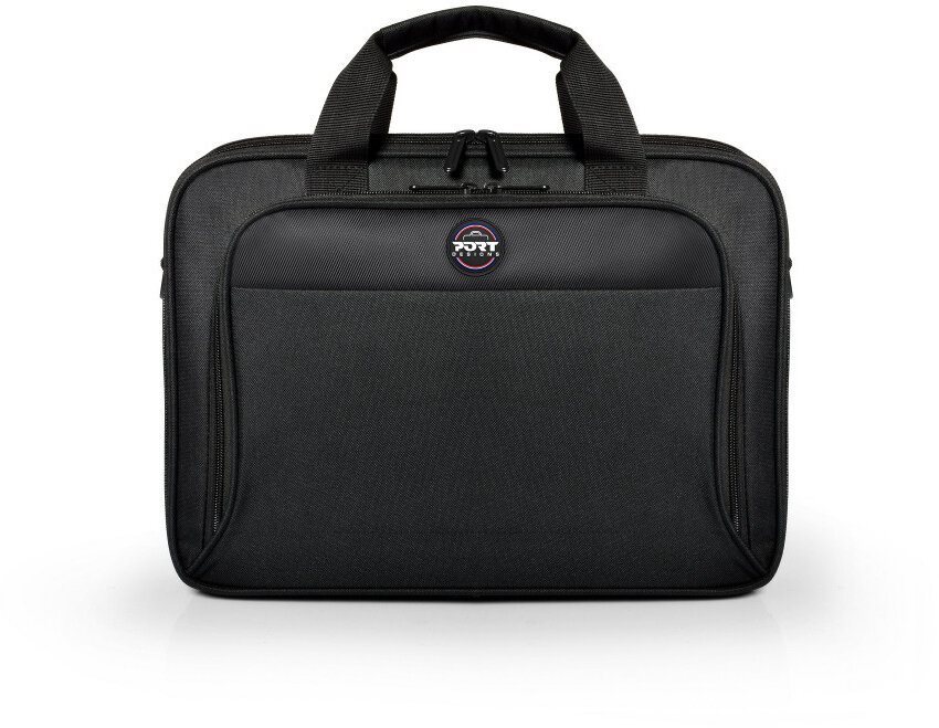 PORT DESIGNS HANOI 2 Clamshell taška na 15,6" notebook, čierna