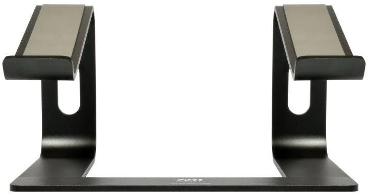 PORT CONNECT hliníkový stojan na notebook, sivý