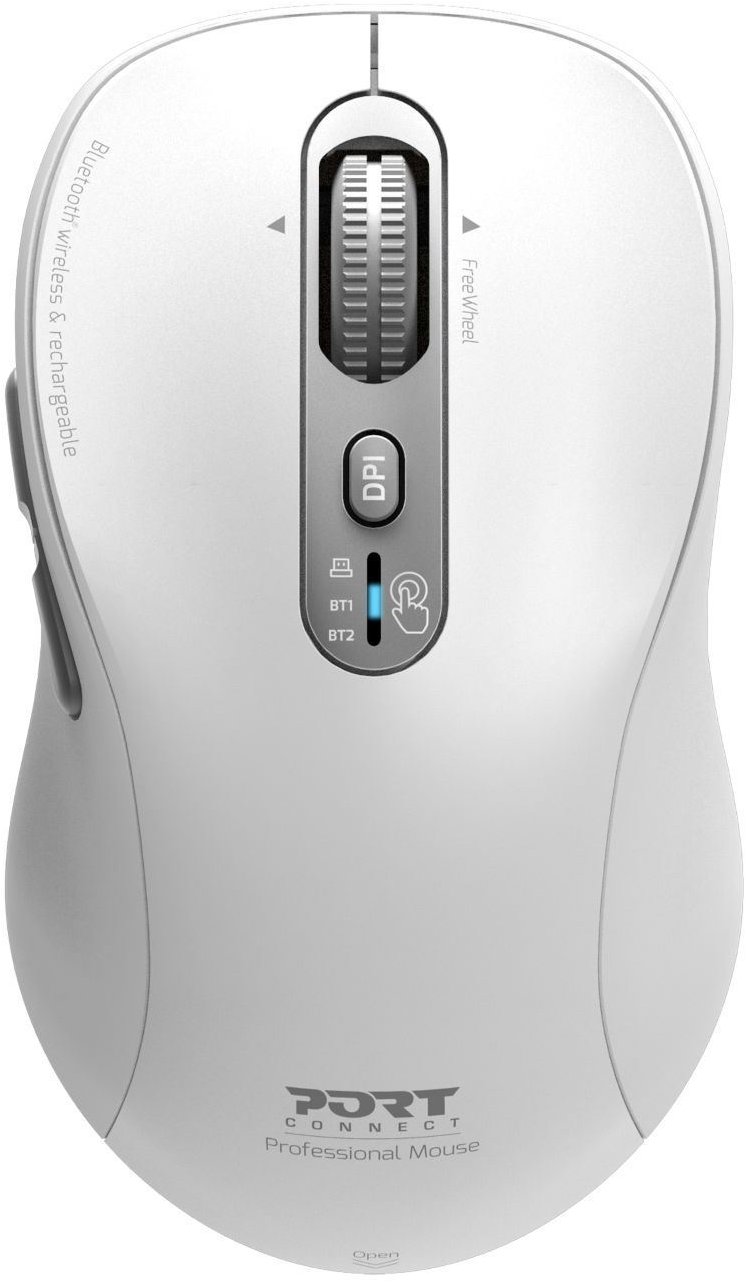 PORT CONNECT Expert, 2,4 GHz a Bluetooth, USB-C, biela