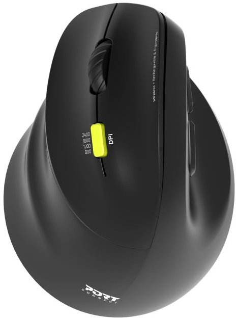 PORT CONNECT Ergo Shape, ľavoruká, čierna