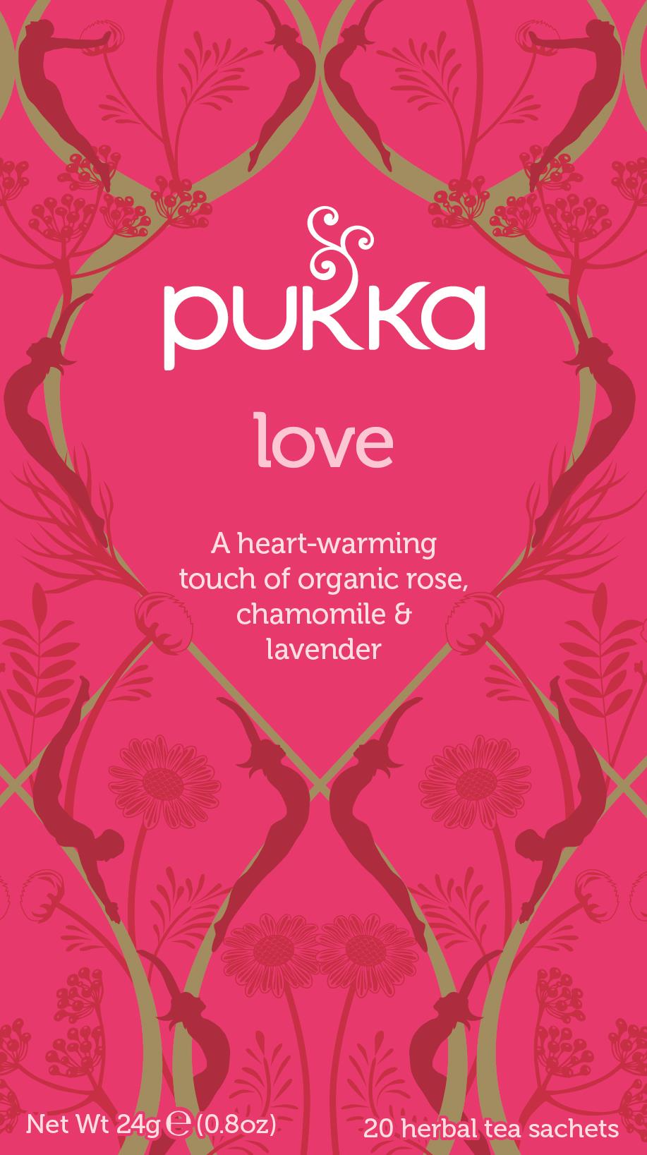 Pukka Love BIO 20× 1,2 g