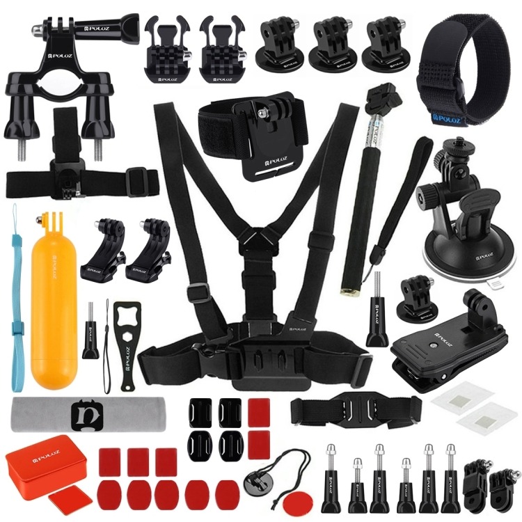 PULUZ 53v1 Ultimate sada pre akčné kamery – Kit 2
