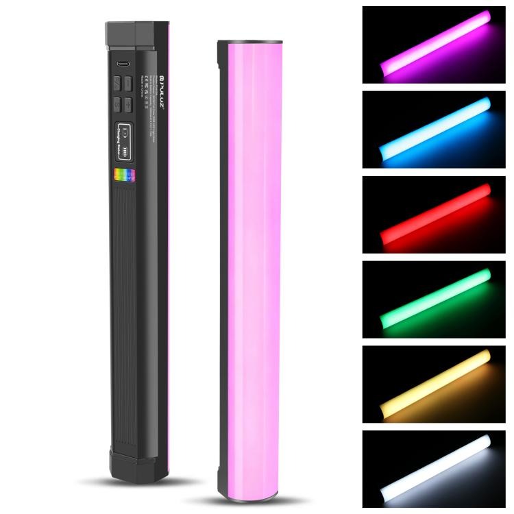 PULUZ 30 cm Photo Handheld Full Color RGB Stick Light Magnetic LED Fill Light