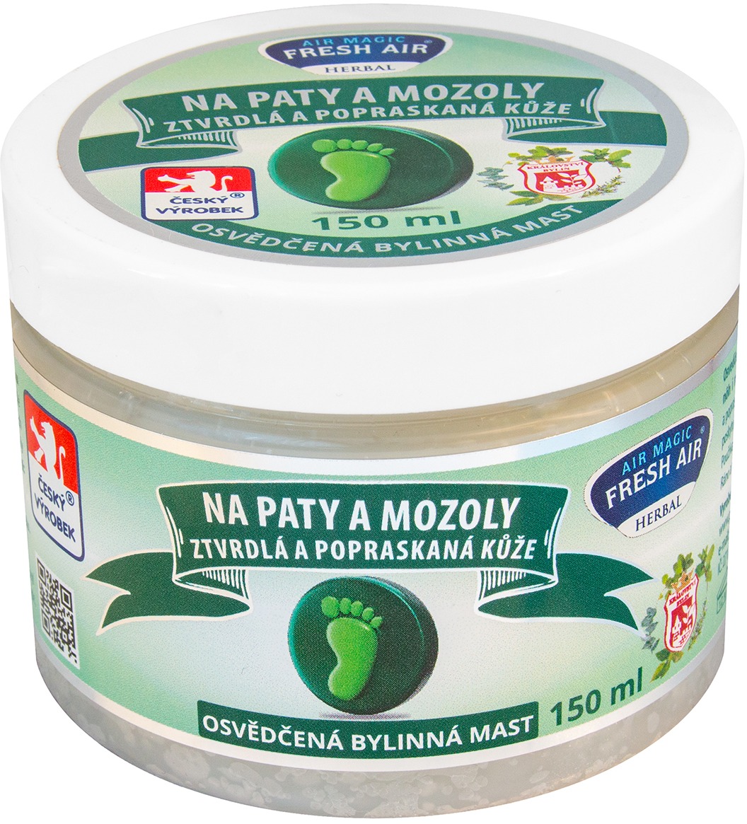 Mastičky bylinkové 150 ml na päty