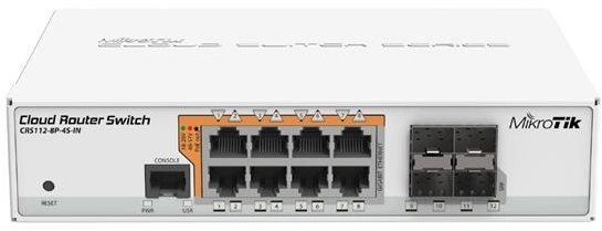 MIKROTIK CRS112-8P-4S-IN
