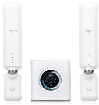 Ubiquiti AmpliFi HD Home Wi-Fi Router + 2× Mesh Point