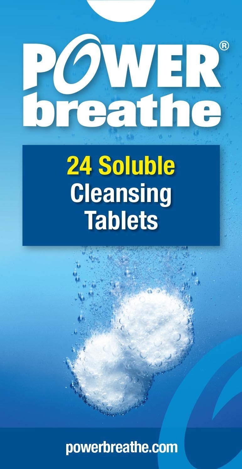 POWERbreathe čistiace tablety