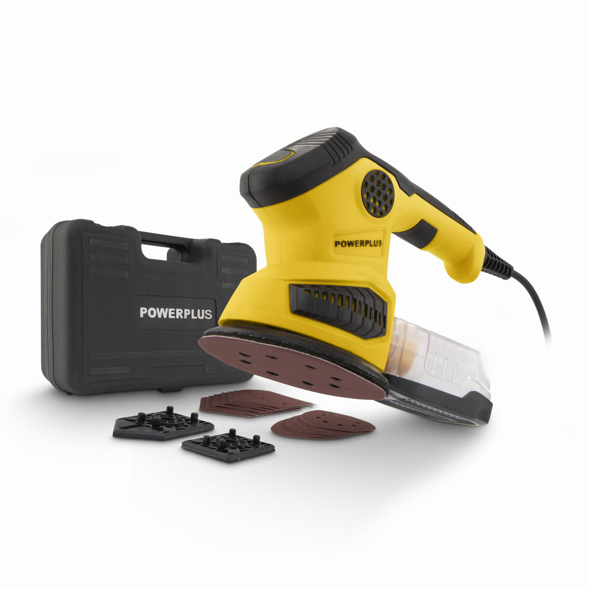 POWERPLUS Vibračná multifunkčná brúska elektrická 260 W 3v1 POWX0485