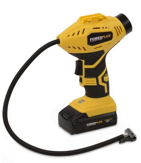 POWERPLUS Kompresor AKU 18V POWX1700 (1× 1,5 Ah)