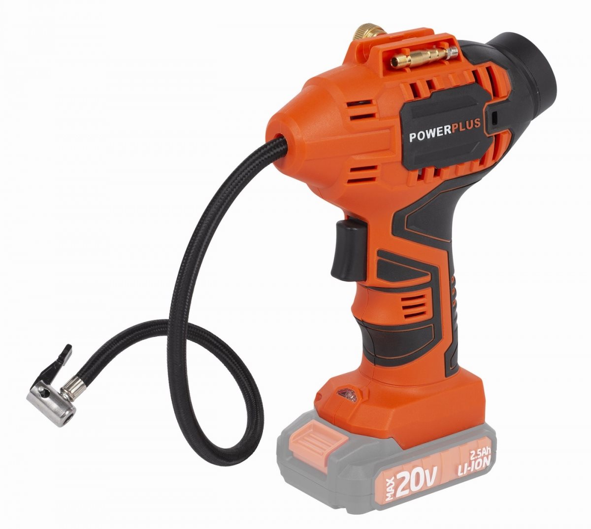 POWERPLUS Kompresor AKU 20V (bez AKU) POWDP7020
