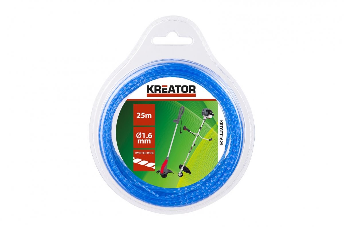 Kreator Struna krútená 1,6 mm × 25 m