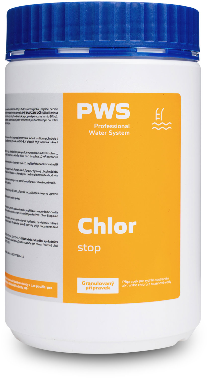 PWS Chlór Stop 2 kg