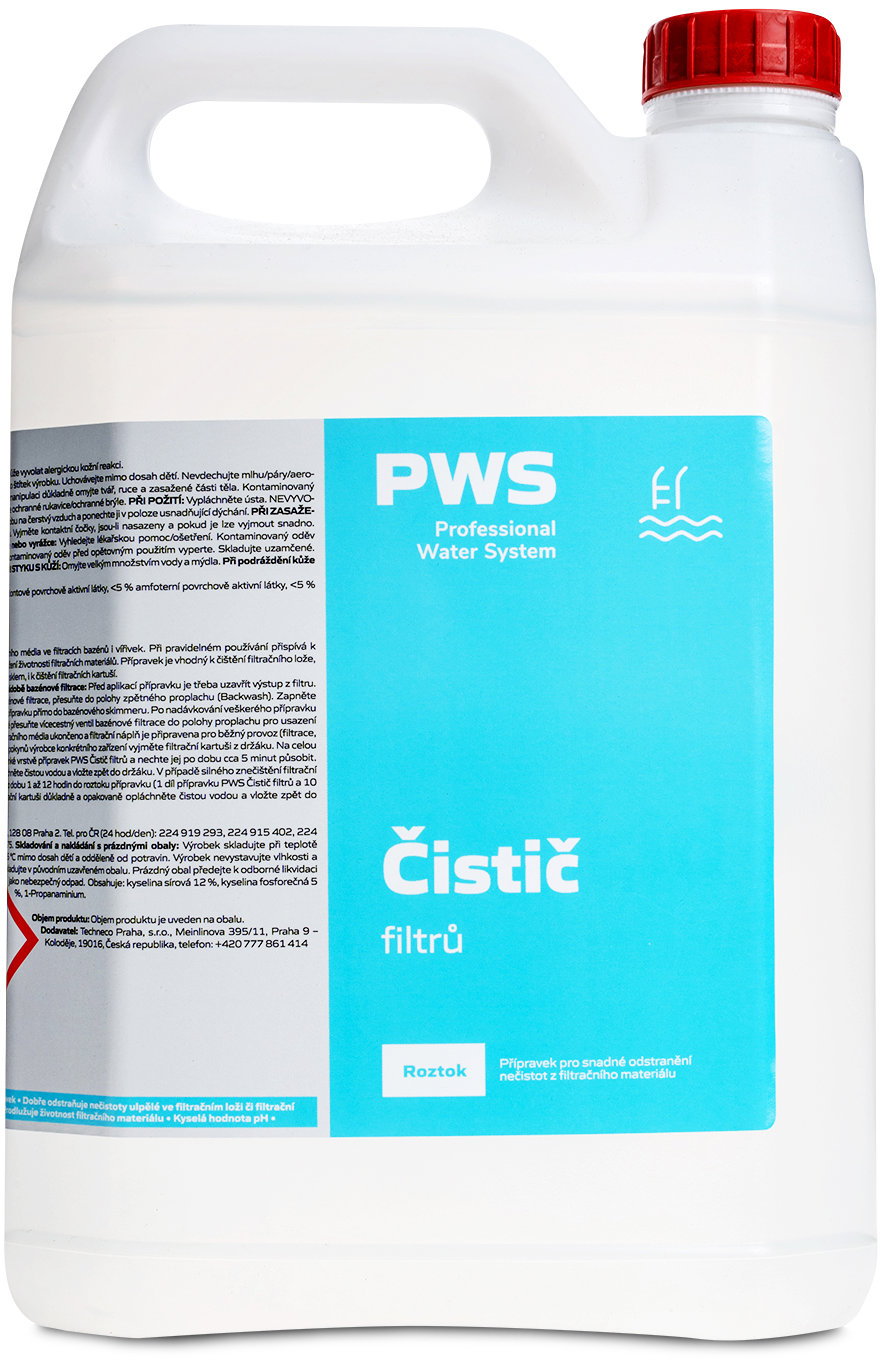 PWS Čistič filtrov 5 l